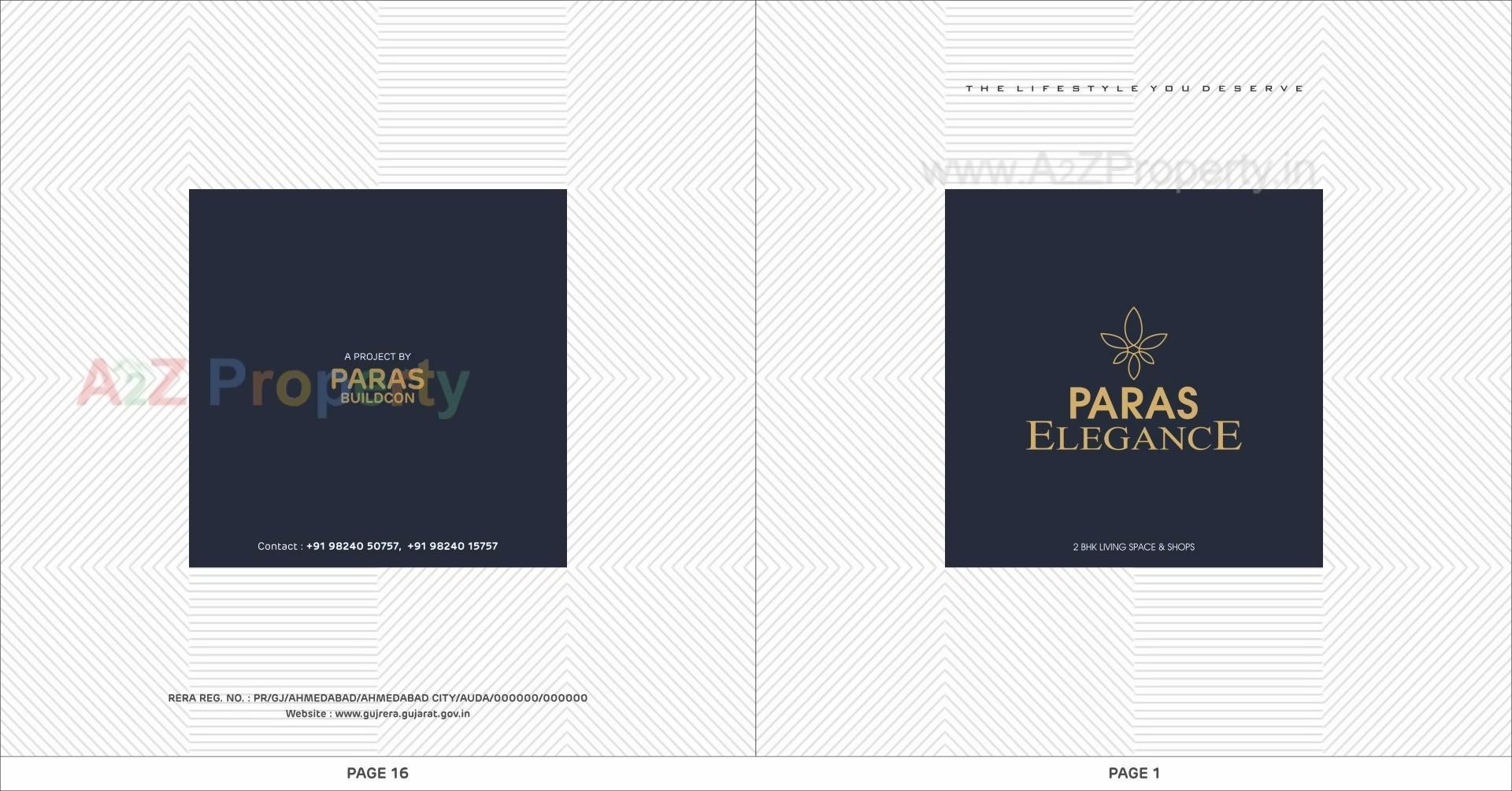  of real estate project Paras Elegance located at Ahmedabad, Ahmedabad, Gujarat