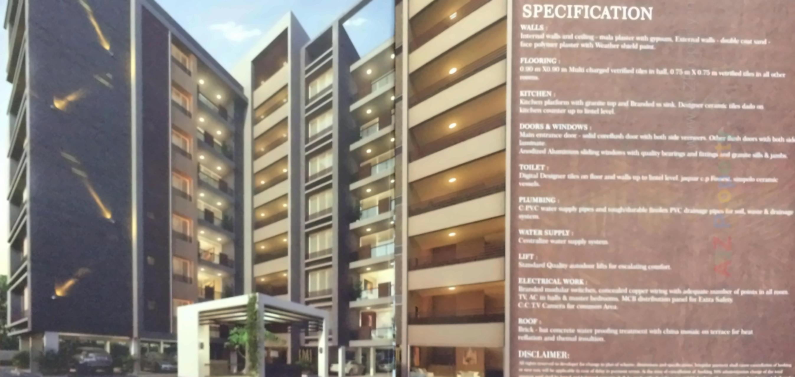  of real estate project Parijat located at City, Ahmedabad, Gujarat