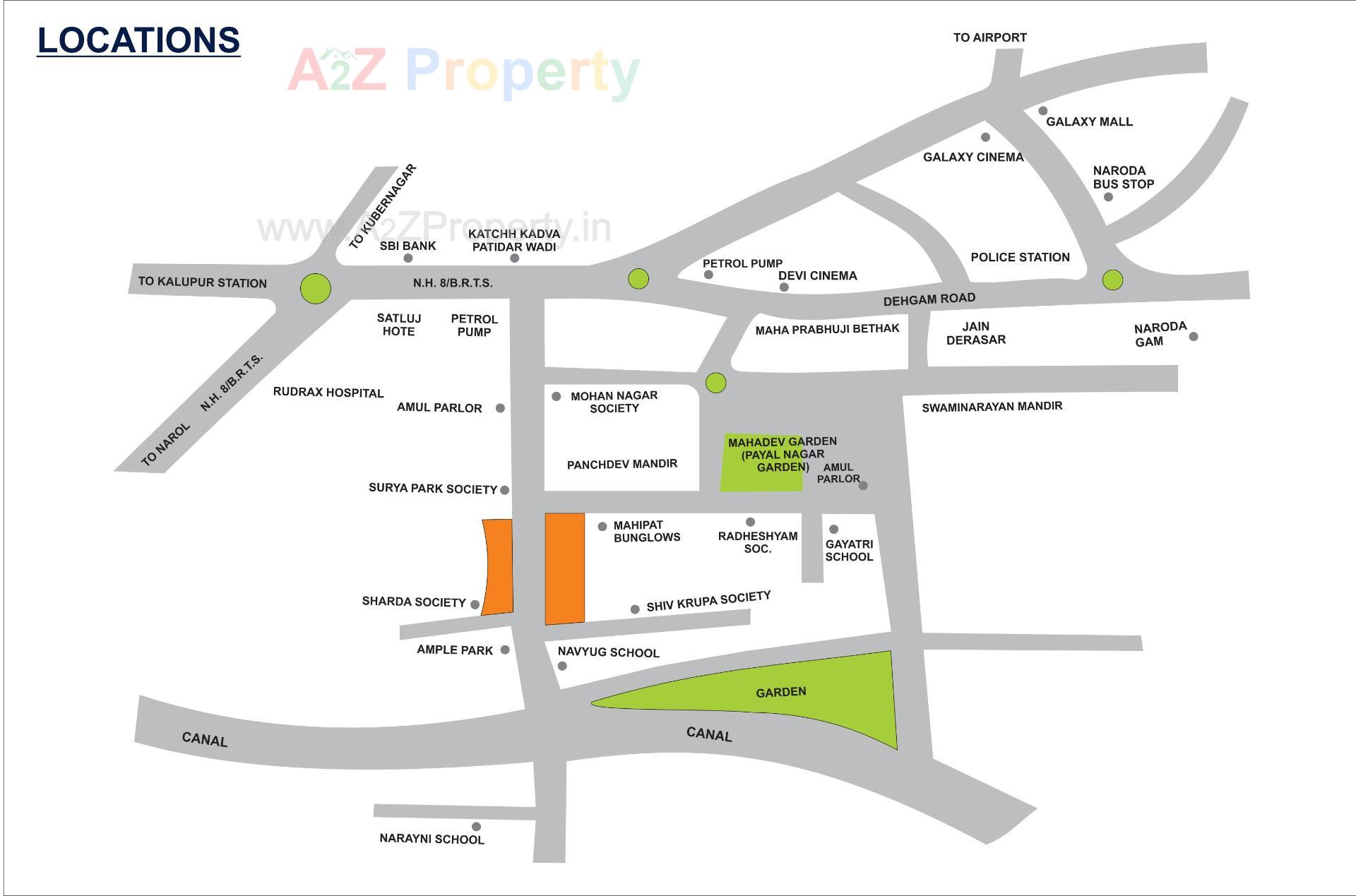  of real estate project Parimal Empire located at Naroda, Ahmedabad, Gujarat