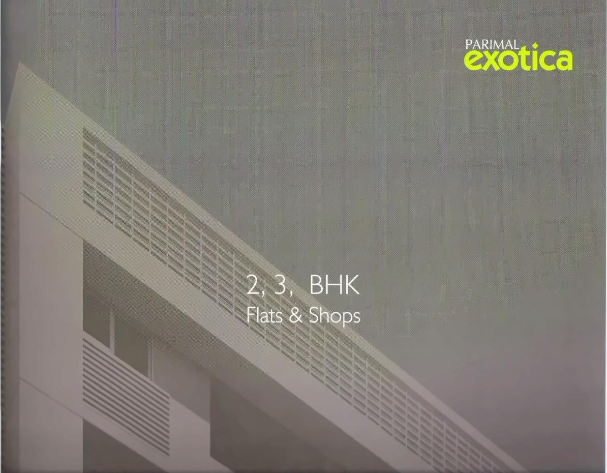 3D Elevation of real estate project Parimal Exotica located at Naroda, Ahmedabad, Gujarat