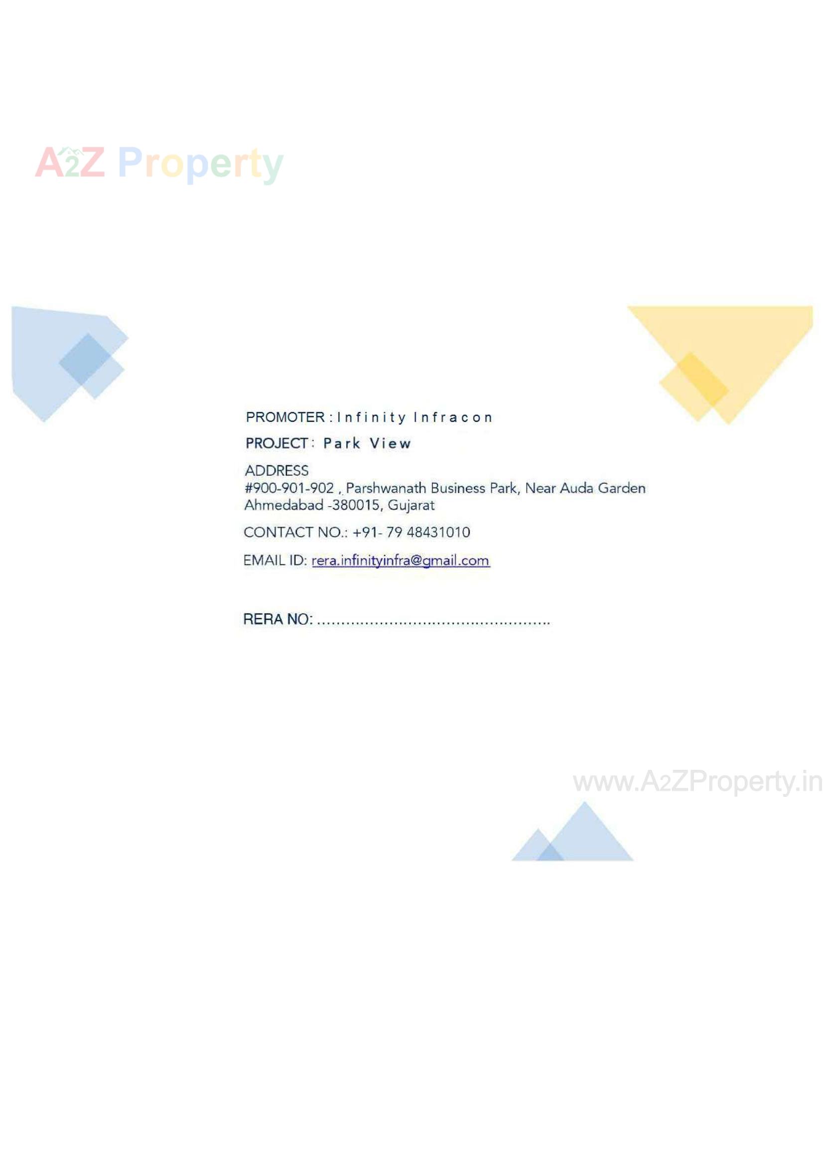  of real estate project Park View located at Kadipur, Ahmedabad, Gujarat