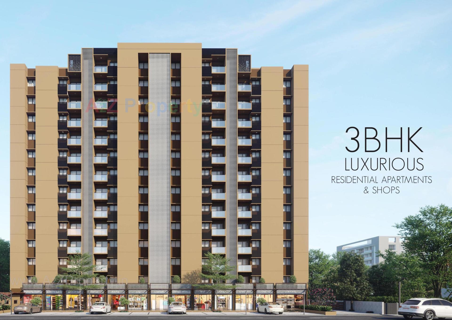 3D Elevation of real estate project Parkview Kadamb located at Ahmedabad, Ahmedabad, Gujarat