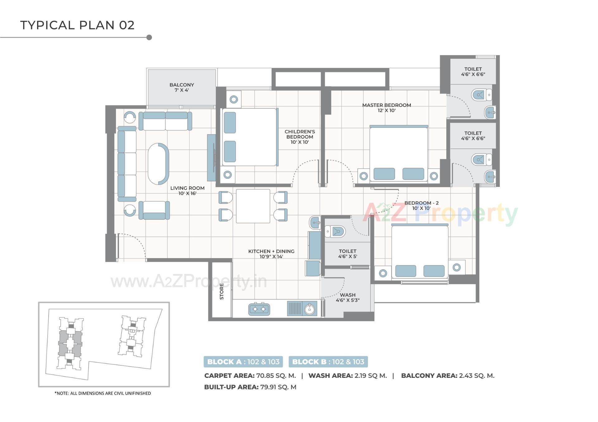 Layout of real estate project Parkview Kadamb located at Ahmedabad, Ahmedabad, Gujarat