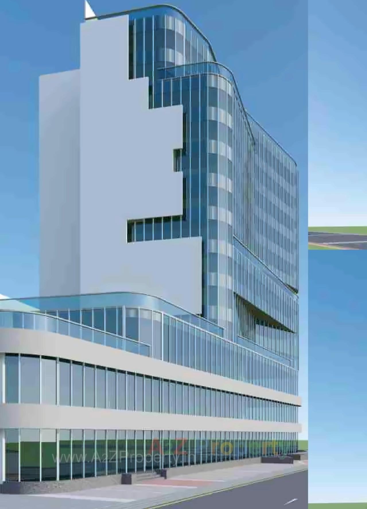 3D Elevation of real estate project Parkview Nexus located at Ghatlodiya, Ahmedabad, Gujarat