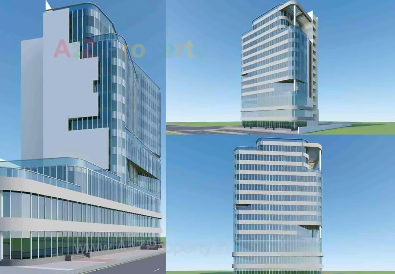 3D Elevation of real estate project Parkview Nexus located at Ghatlodiya, Ahmedabad, Gujarat