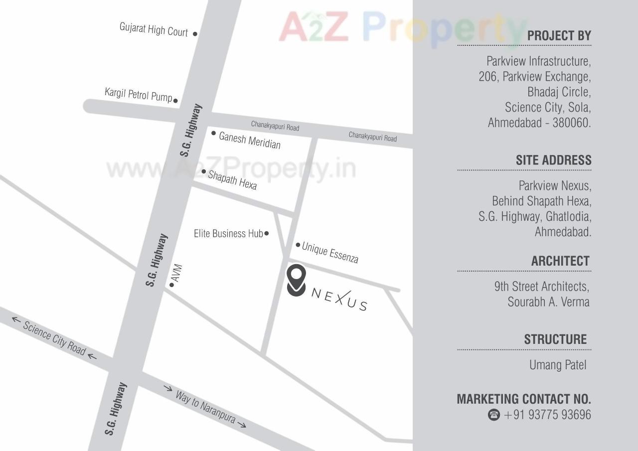  of real estate project Parkview Nexus located at Ghatlodiya, Ahmedabad, Gujarat