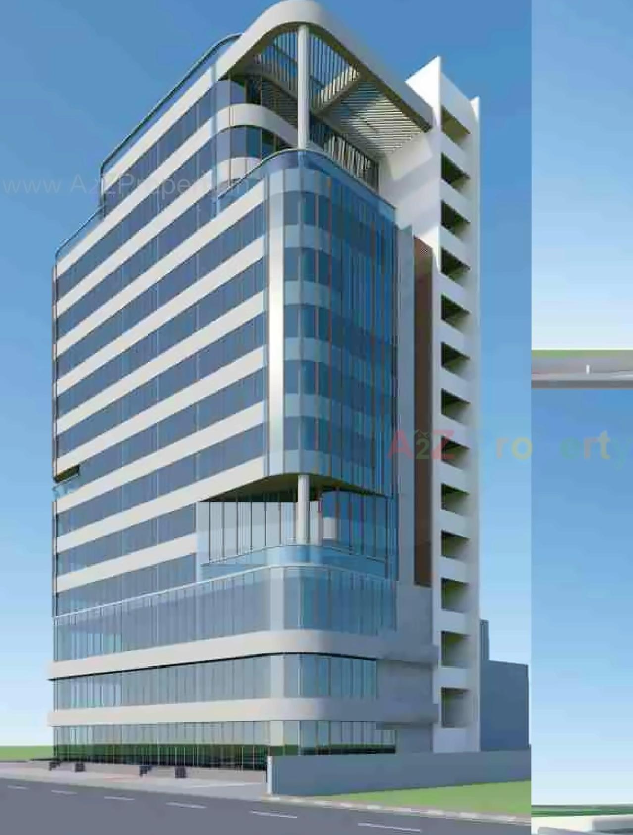 3D Elevation of real estate project Parkview Nexus located at Ghatlodiya, Ahmedabad, Gujarat