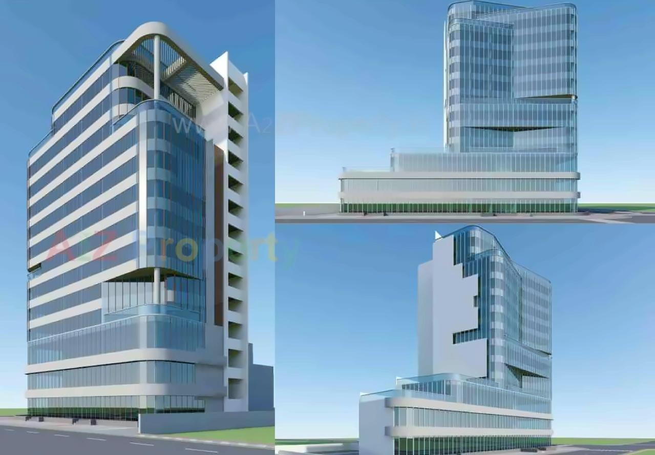 3D Elevation of real estate project Parkview Nexus located at Ghatlodiya, Ahmedabad, Gujarat