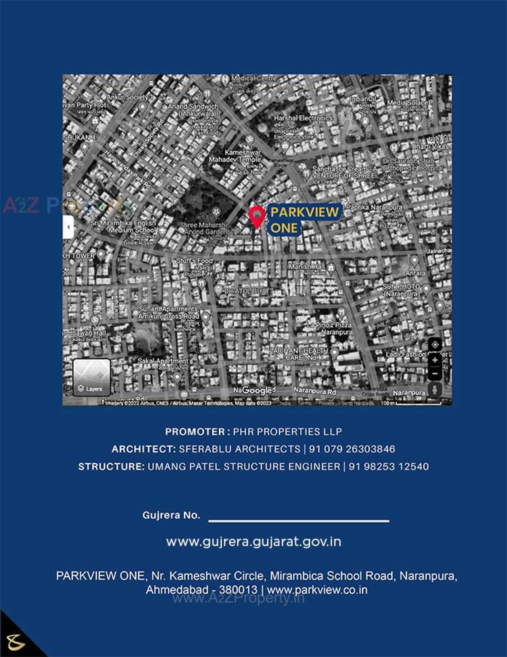  of real estate project Parkview One located at Vadaj, Ahmedabad, Gujarat