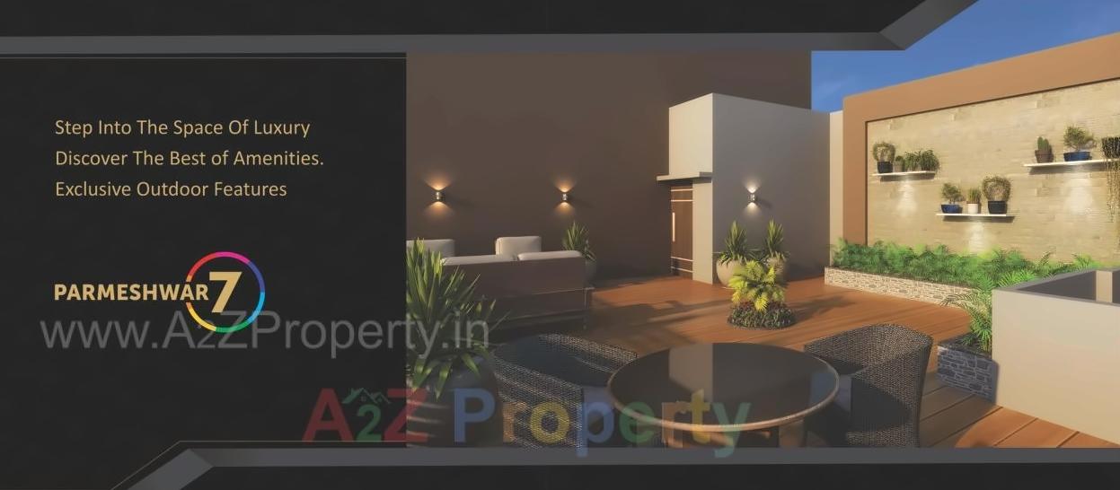 3D Elevation of real estate project Parmeshwar located at Jagatpur, Ahmedabad, Gujarat