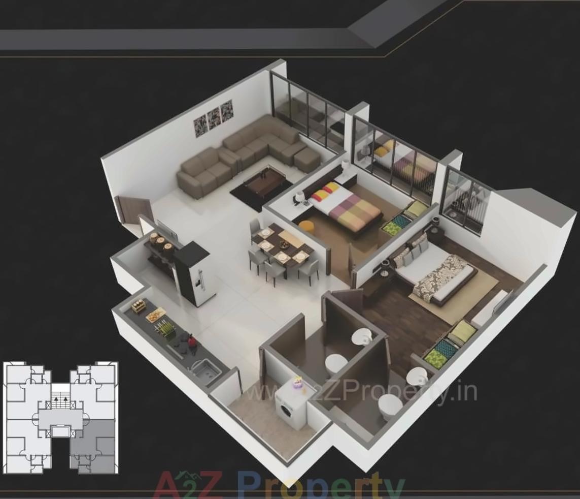 Layout of real estate project Parmeshwar located at Jagatpur, Ahmedabad, Gujarat