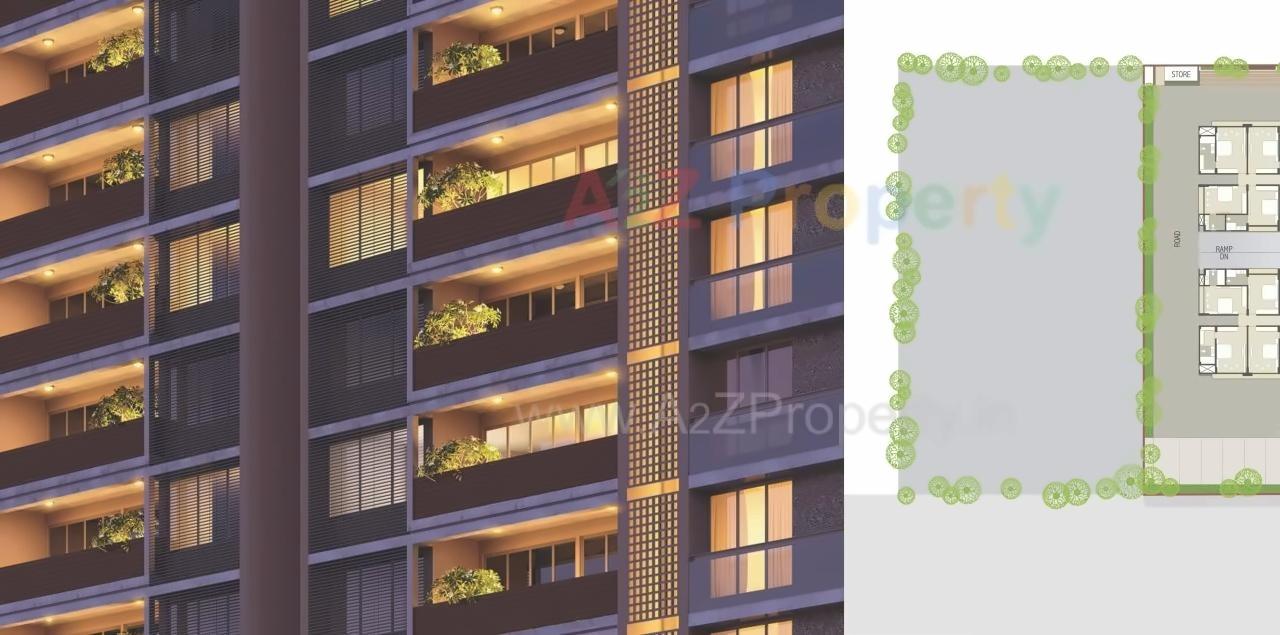  of real estate project Parshwa Luxuria located at Bodakdev, Ahmedabad, Gujarat