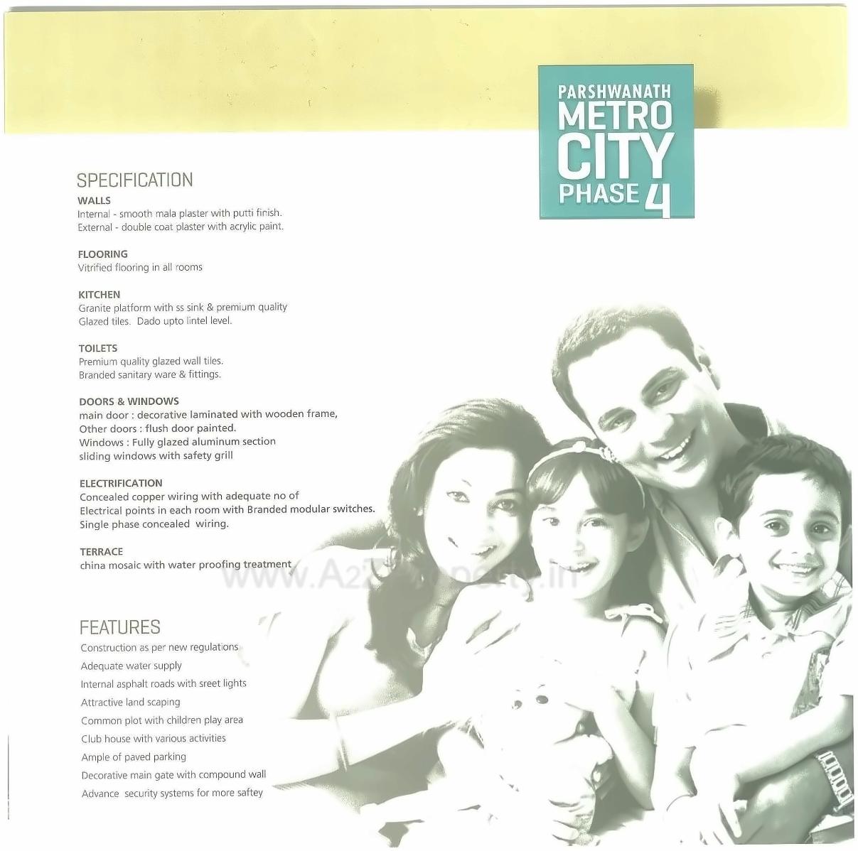  of real estate project Parshwanath Metrocity located at Chandkheda, Ahmedabad, Gujarat