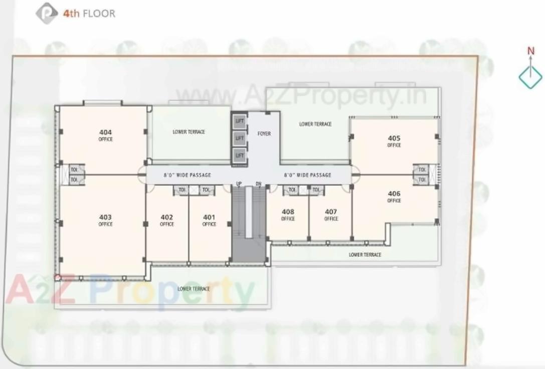 Layout of real estate project Patron located at City, Ahmedabad, Gujarat