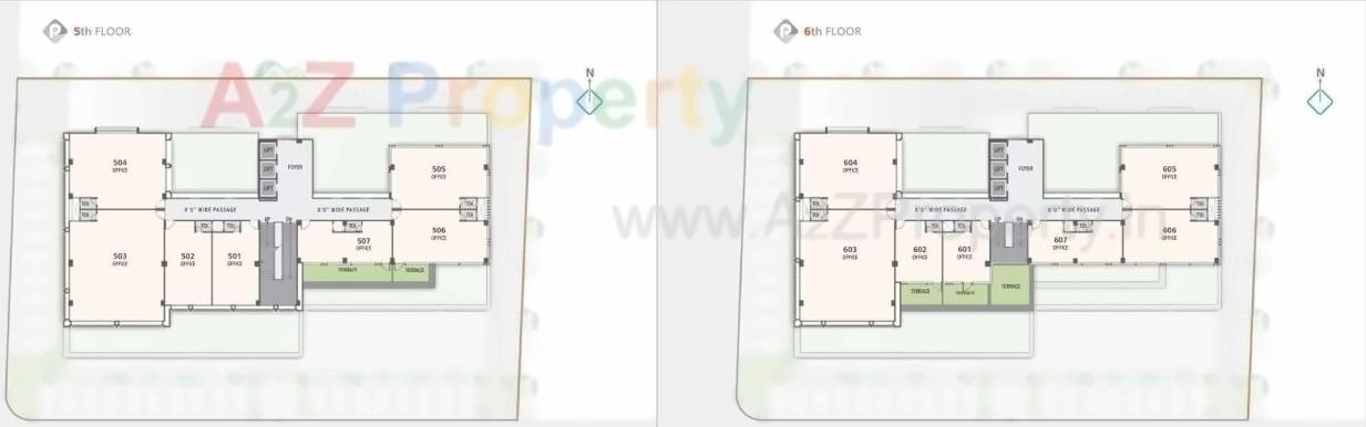 Layout of real estate project Patron located at City, Ahmedabad, Gujarat