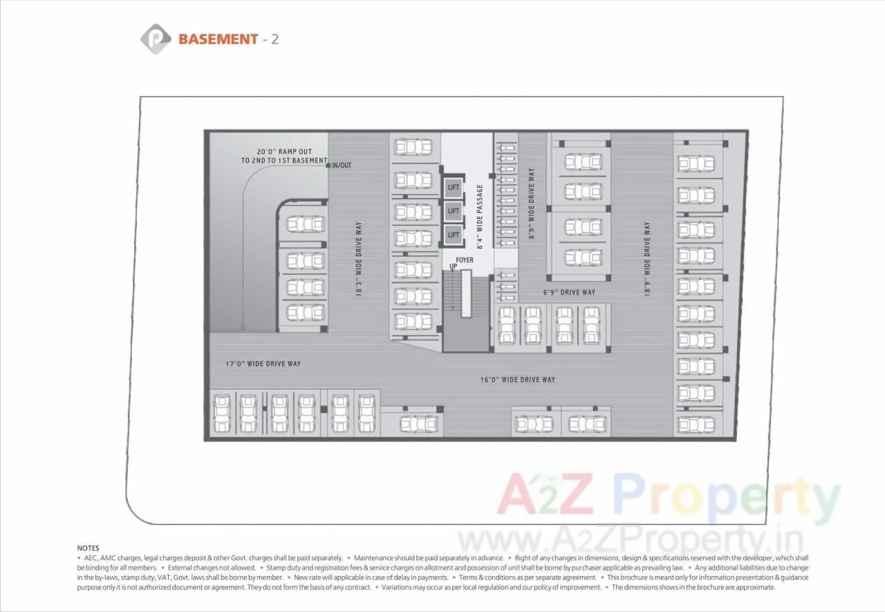 Layout of real estate project Patron located at City, Ahmedabad, Gujarat