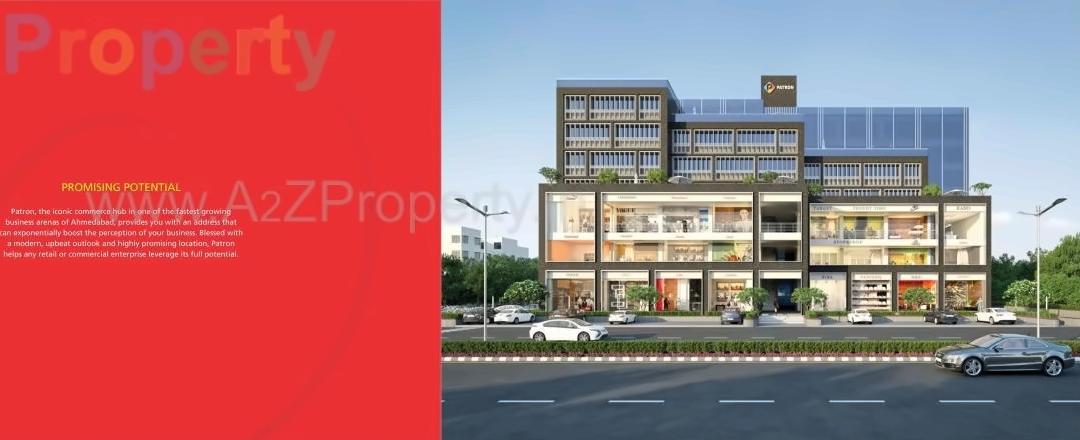 3D Elevation of real estate project Patron located at City, Ahmedabad, Gujarat