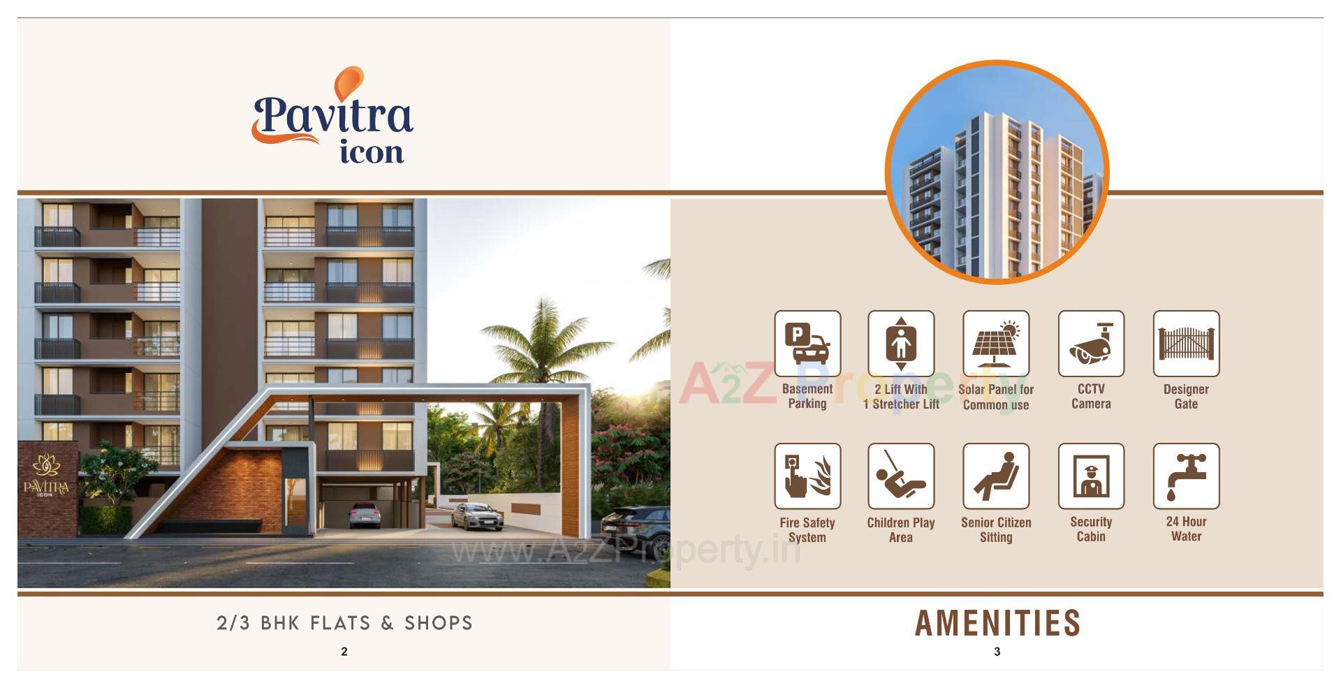  of real estate project Pavitra Icon located at Kathwada, Ahmedabad, Gujarat