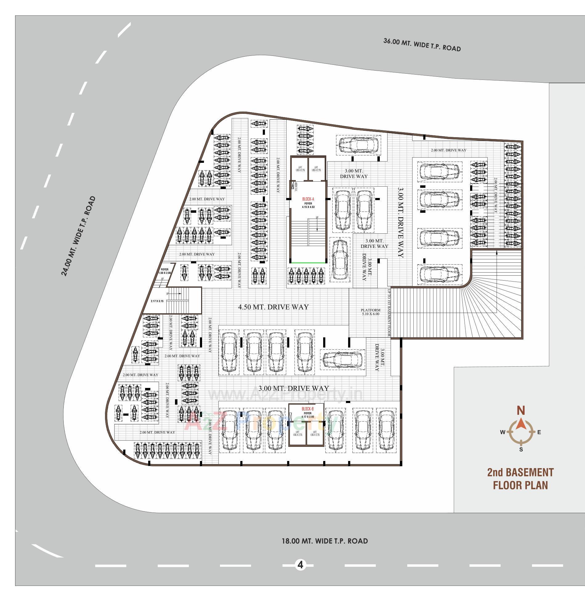 Layout of real estate project Pavitra Icon located at Kathwada, Ahmedabad, Gujarat
