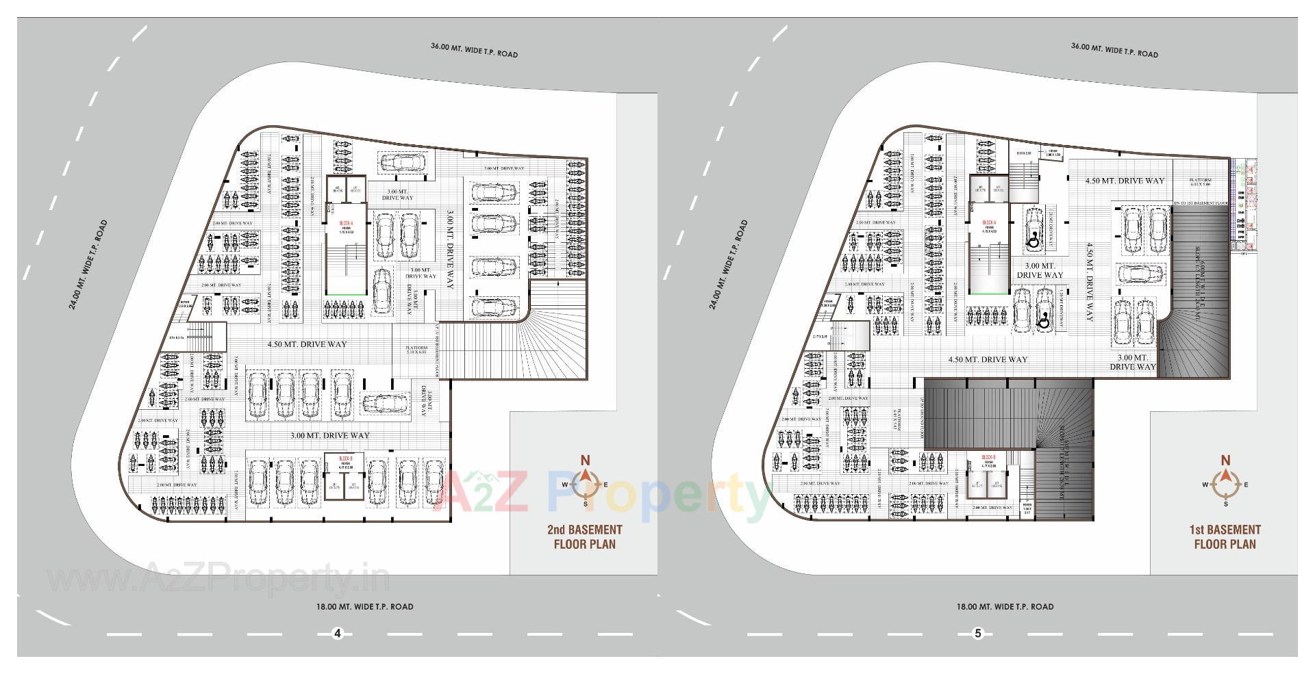 Layout of real estate project Pavitra Icon located at Kathwada, Ahmedabad, Gujarat
