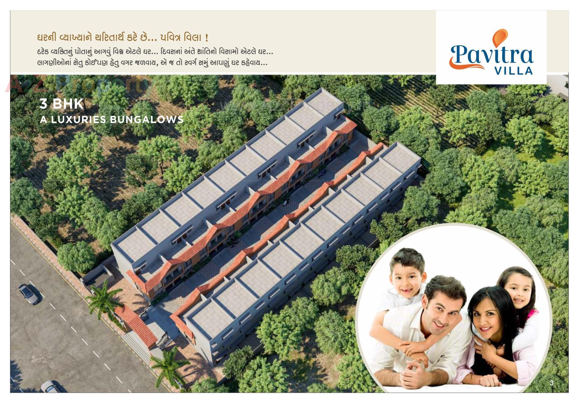  of real estate project Pavitra Villa located at Kanbha, Ahmedabad, Gujarat