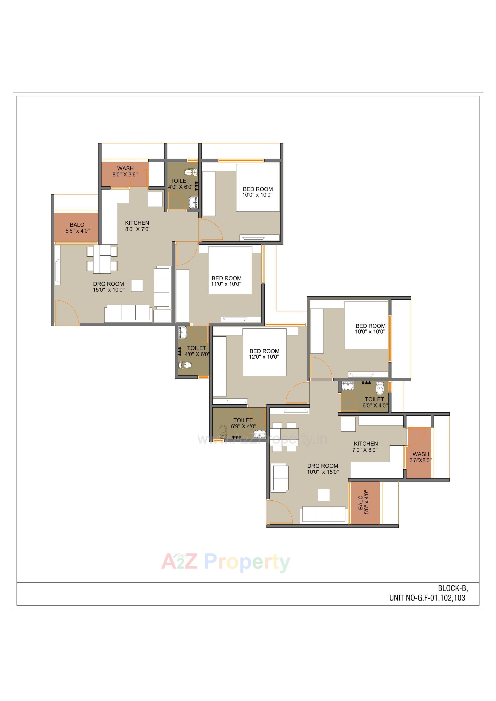 Layout of real estate project Pearl located at Chandlodiya, Ahmedabad, Gujarat