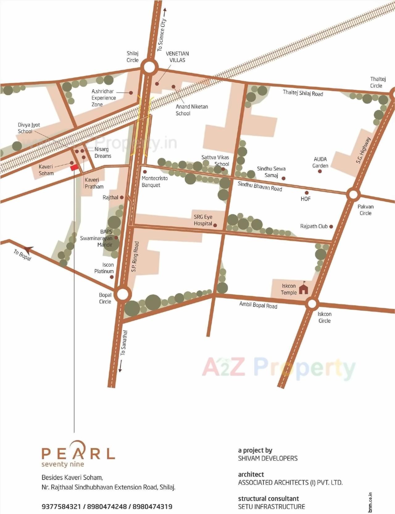  of real estate project Pearl located at Shilaj, Ahmedabad, Gujarat