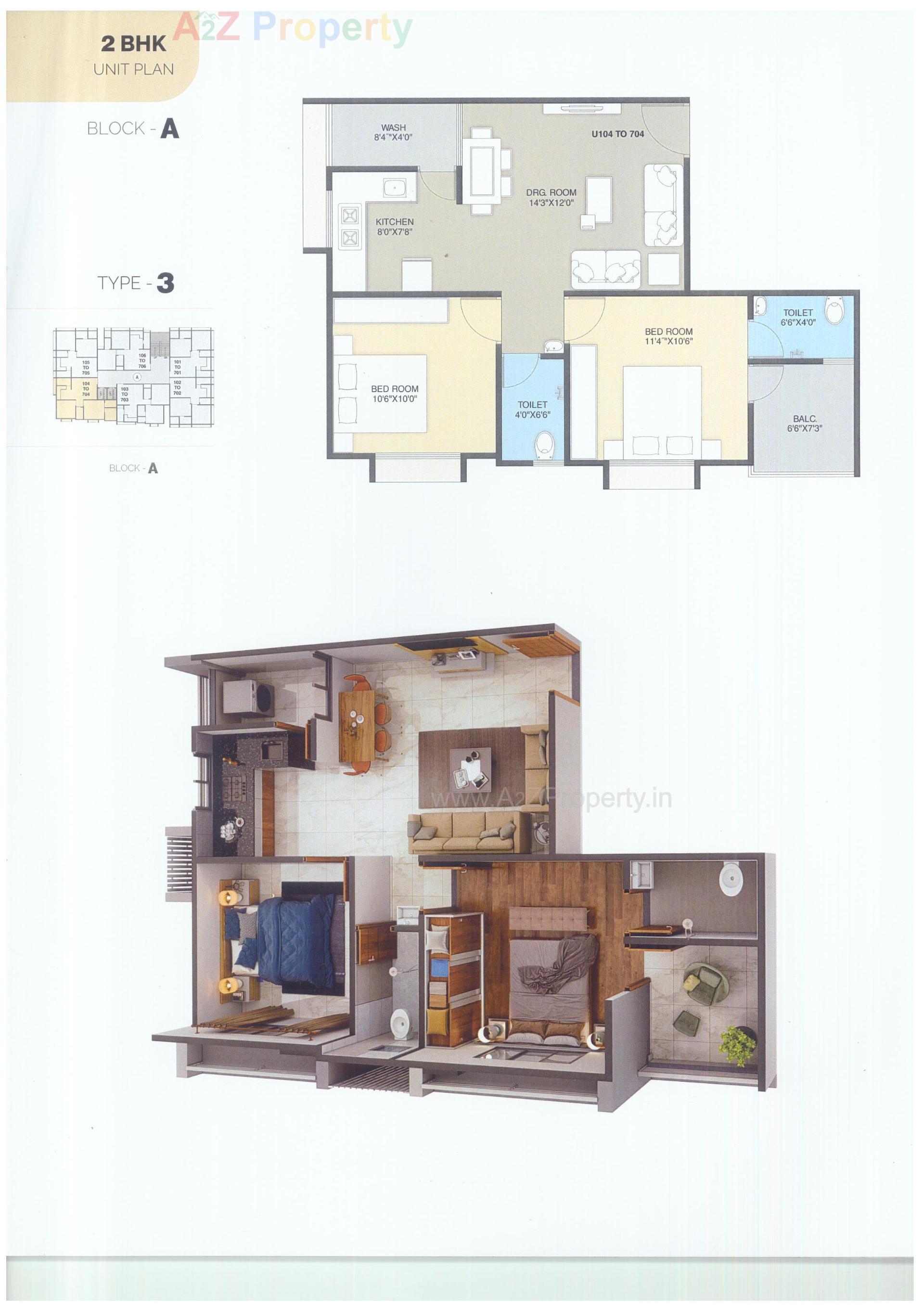 Layout of real estate project Pearl Elegance located at Ahmedabad, Ahmedabad, Gujarat