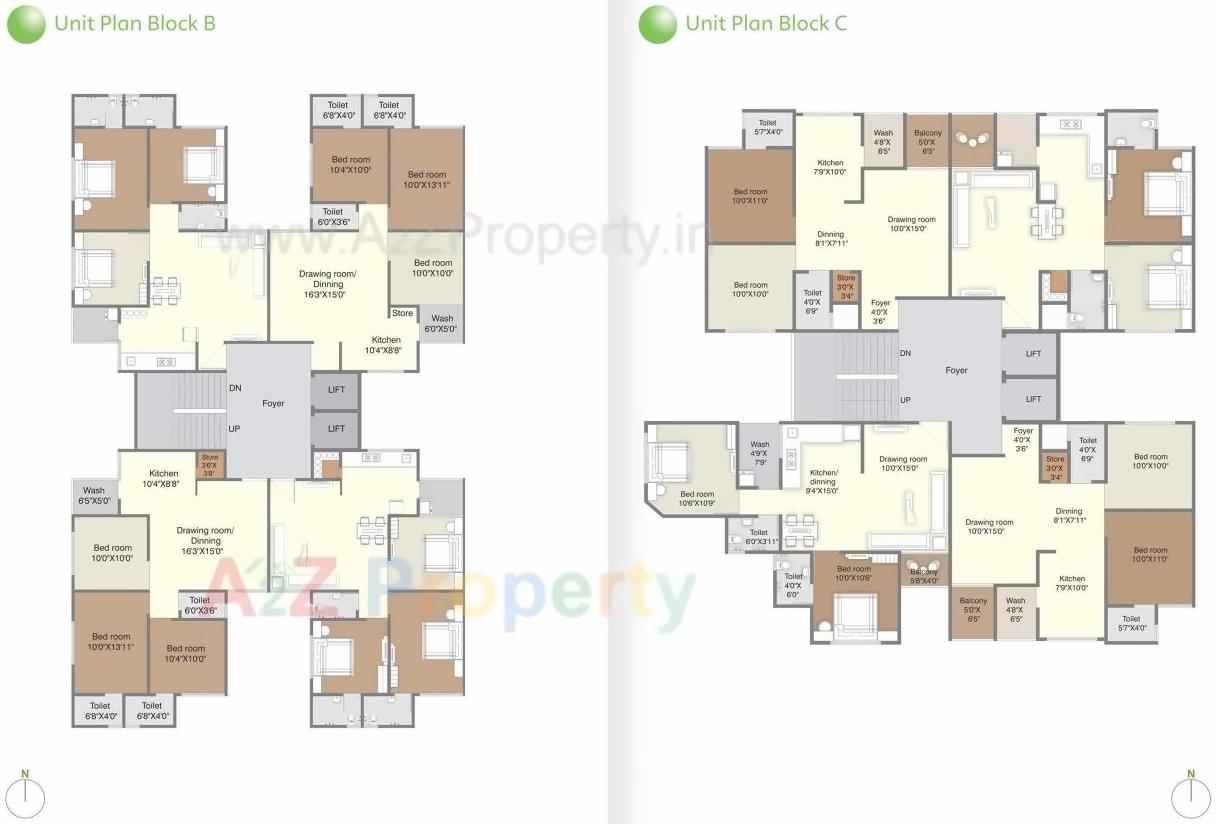 Layout of real estate project Pearl Heights located at Naroda, Ahmedabad, Gujarat