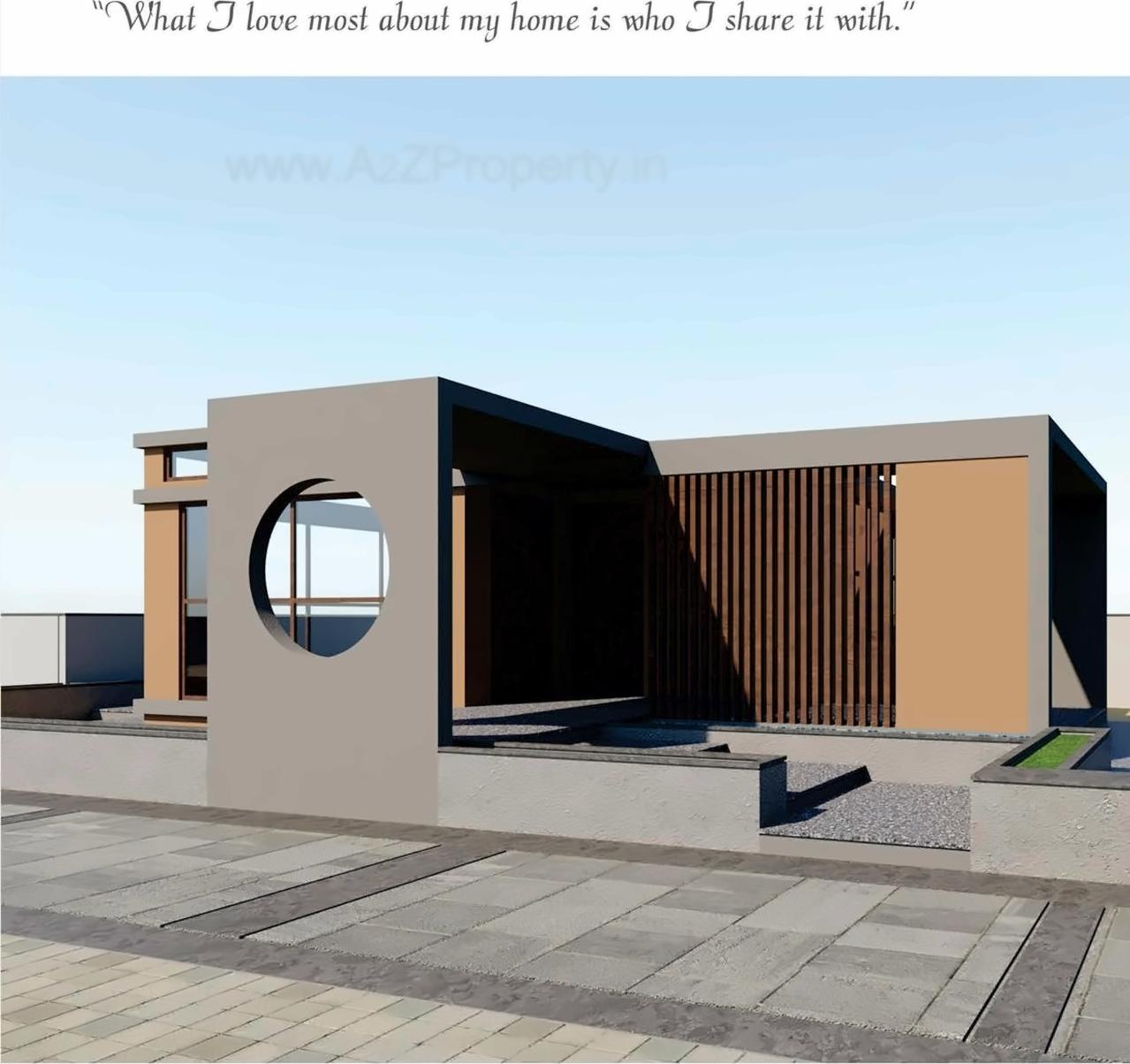 3D Elevation of real estate project Pearl Heights located at Naroda, Ahmedabad, Gujarat