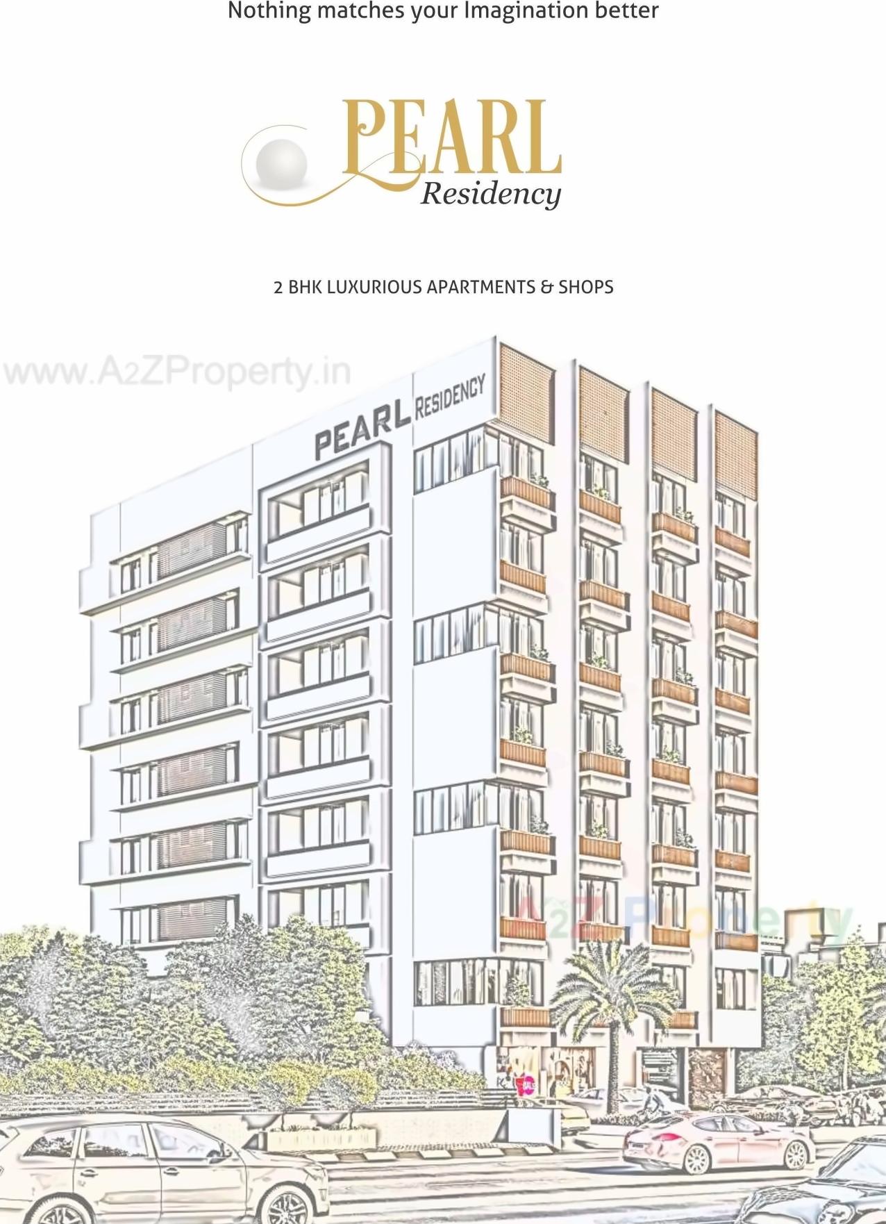 3D Elevation of real estate project Pearl Residency located at Sarkhej, Ahmedabad, Gujarat