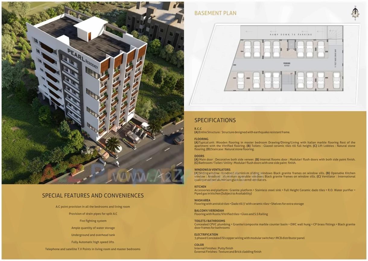  of real estate project Pearl Residency located at Sarkhej, Ahmedabad, Gujarat