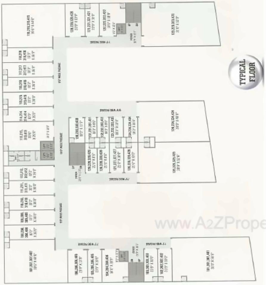 Layout of real estate project Pearl Villa Plaza located at Naroda, Ahmedabad, Gujarat