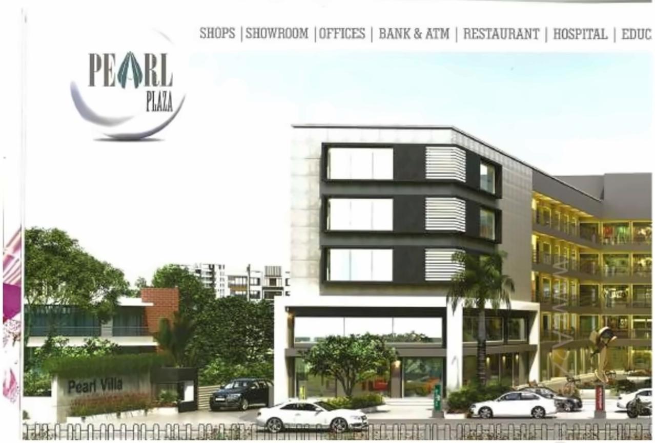 3D Elevation of real estate project Pearl Villa Plaza located at Naroda, Ahmedabad, Gujarat