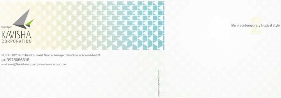  of real estate project Pebble Bay located at City, Ahmedabad, Gujarat