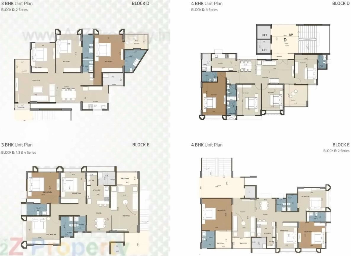 Layout of real estate project Pebble Bay located at City, Ahmedabad, Gujarat