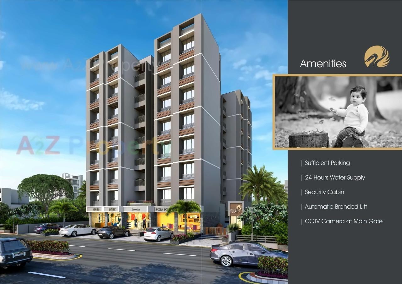 3D Elevation of real estate project Pelican Heights located at Ahmedabad, Ahmedabad, Gujarat
