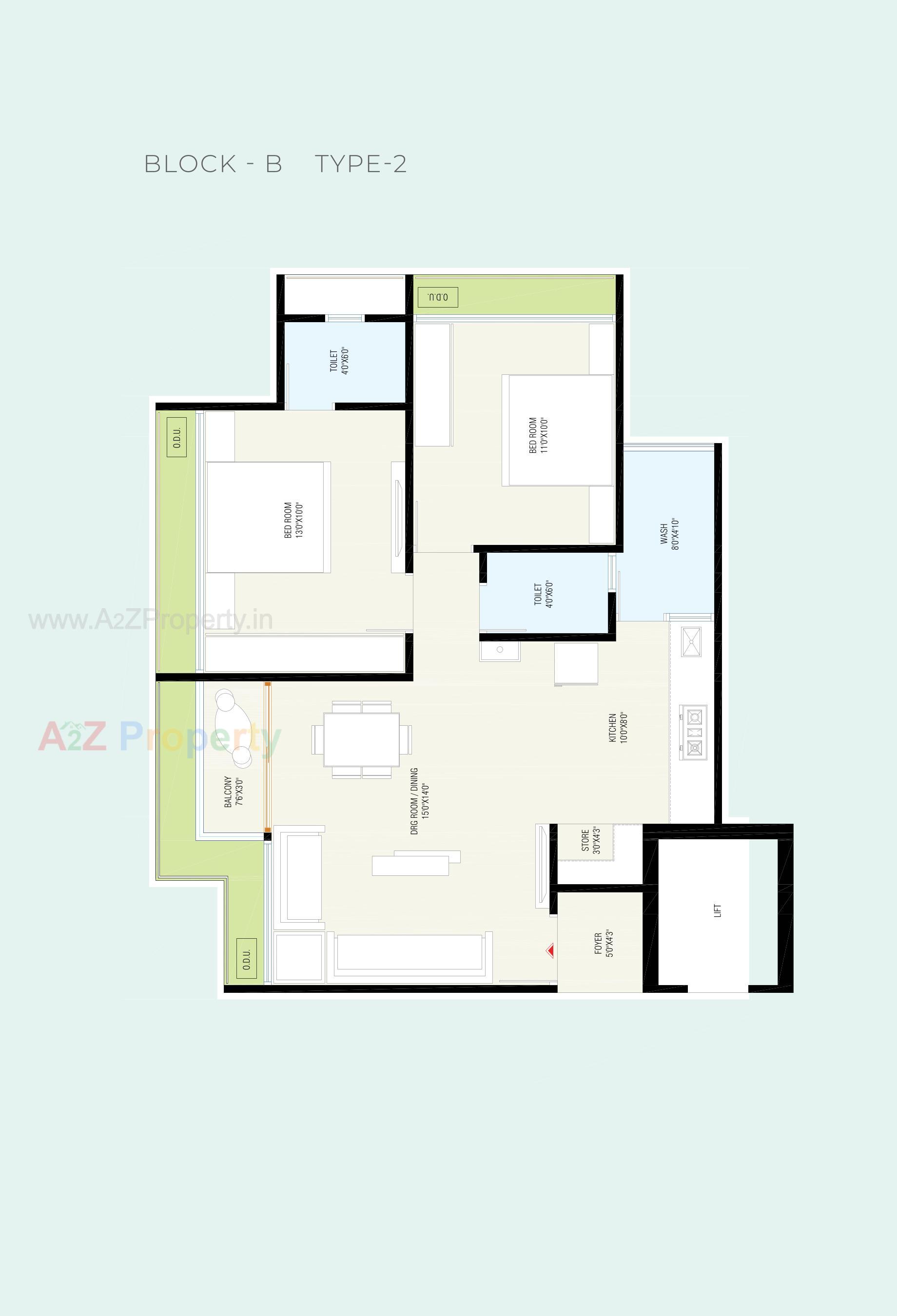 Layout of real estate project Pelican Paradise located at Nikol, Ahmedabad, Gujarat