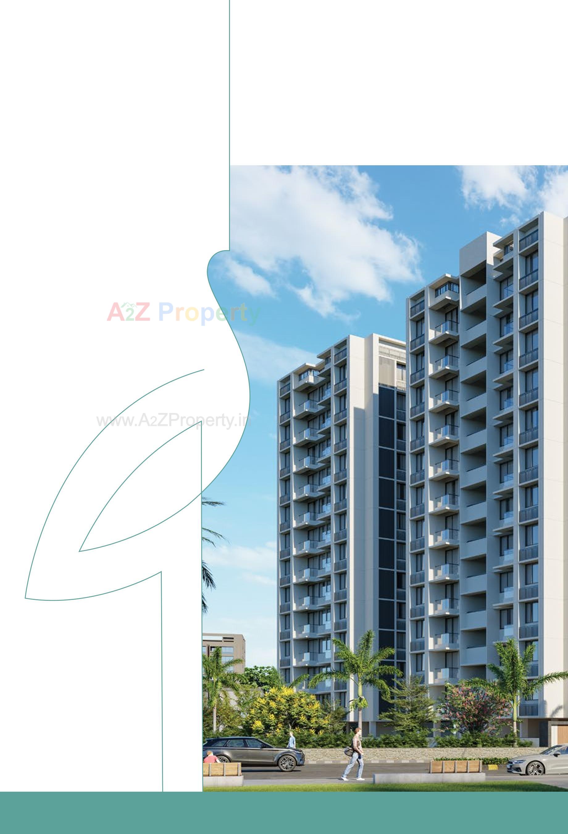 3D Elevation of real estate project Pelican Paradise located at Nikol, Ahmedabad, Gujarat