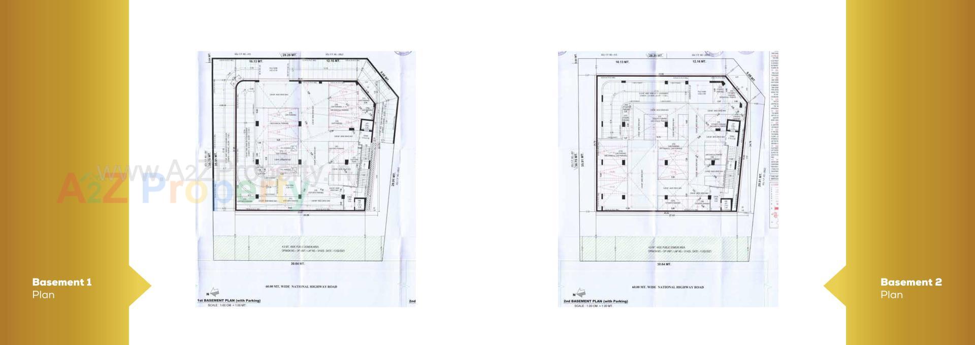Layout of real estate project Petal Progress located at Chandkheda, Ahmedabad, Gujarat