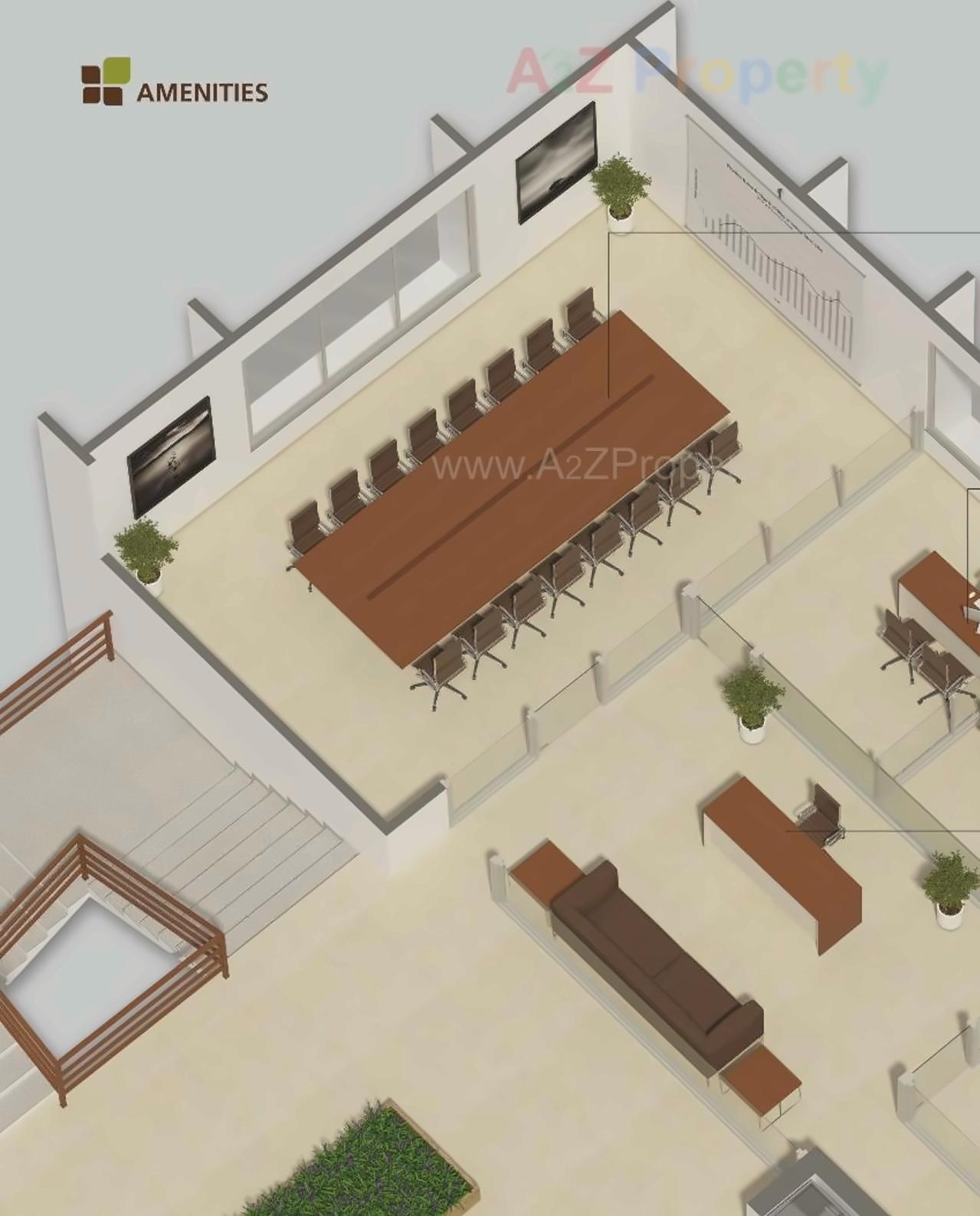 3D Elevation of real estate project Phoenix located at City, Ahmedabad, Gujarat