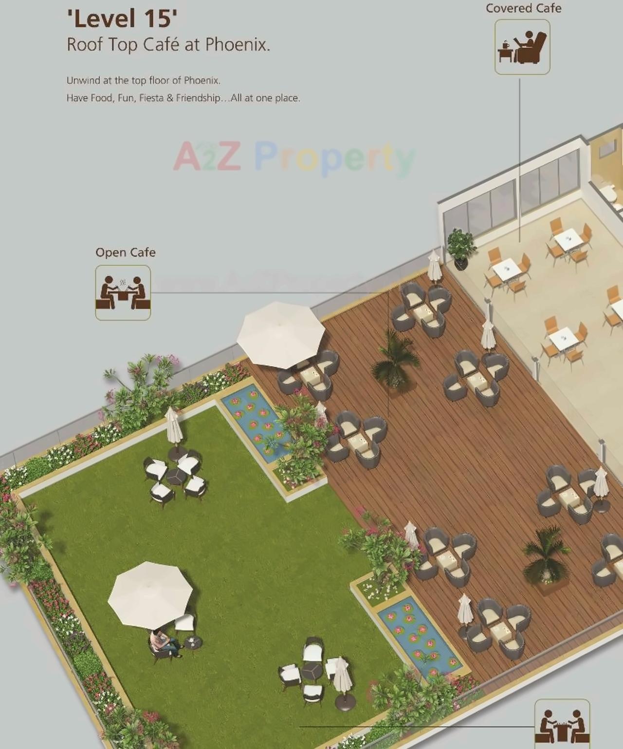 Layout of real estate project Phoenix located at City, Ahmedabad, Gujarat