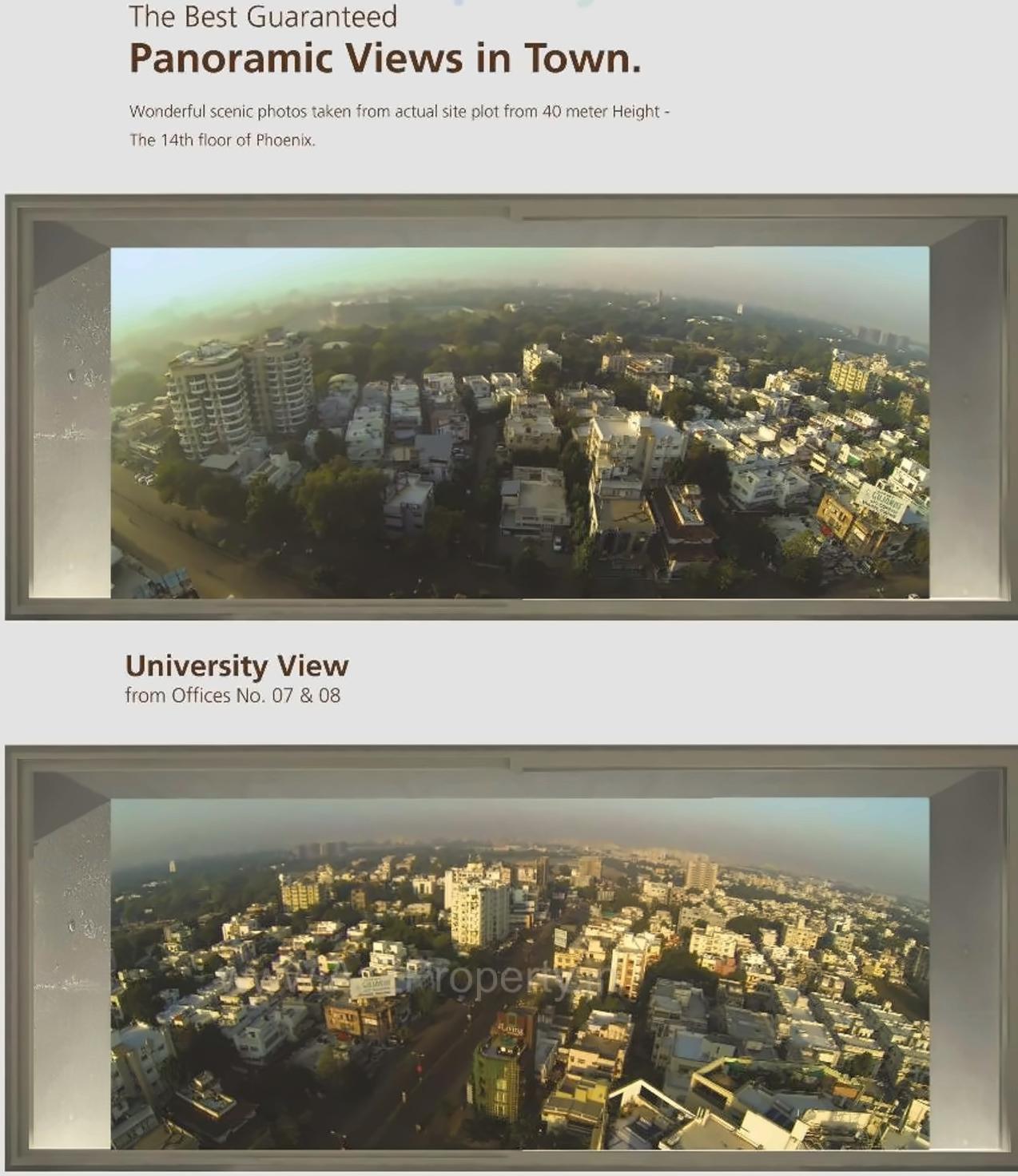 3D Elevation of real estate project Phoenix located at City, Ahmedabad, Gujarat