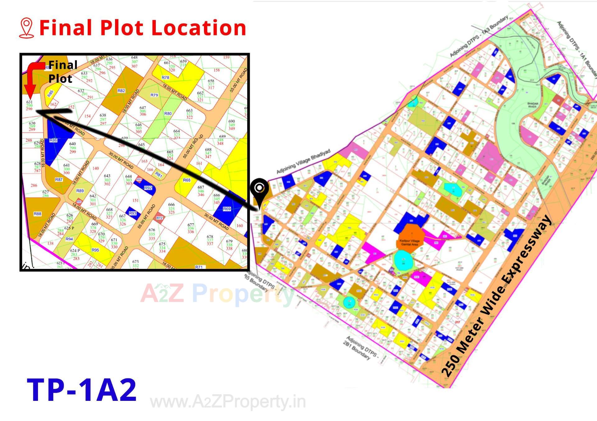 Layout of real estate project Piccadilly Square Ii located at Kadipur, Ahmedabad, Gujarat