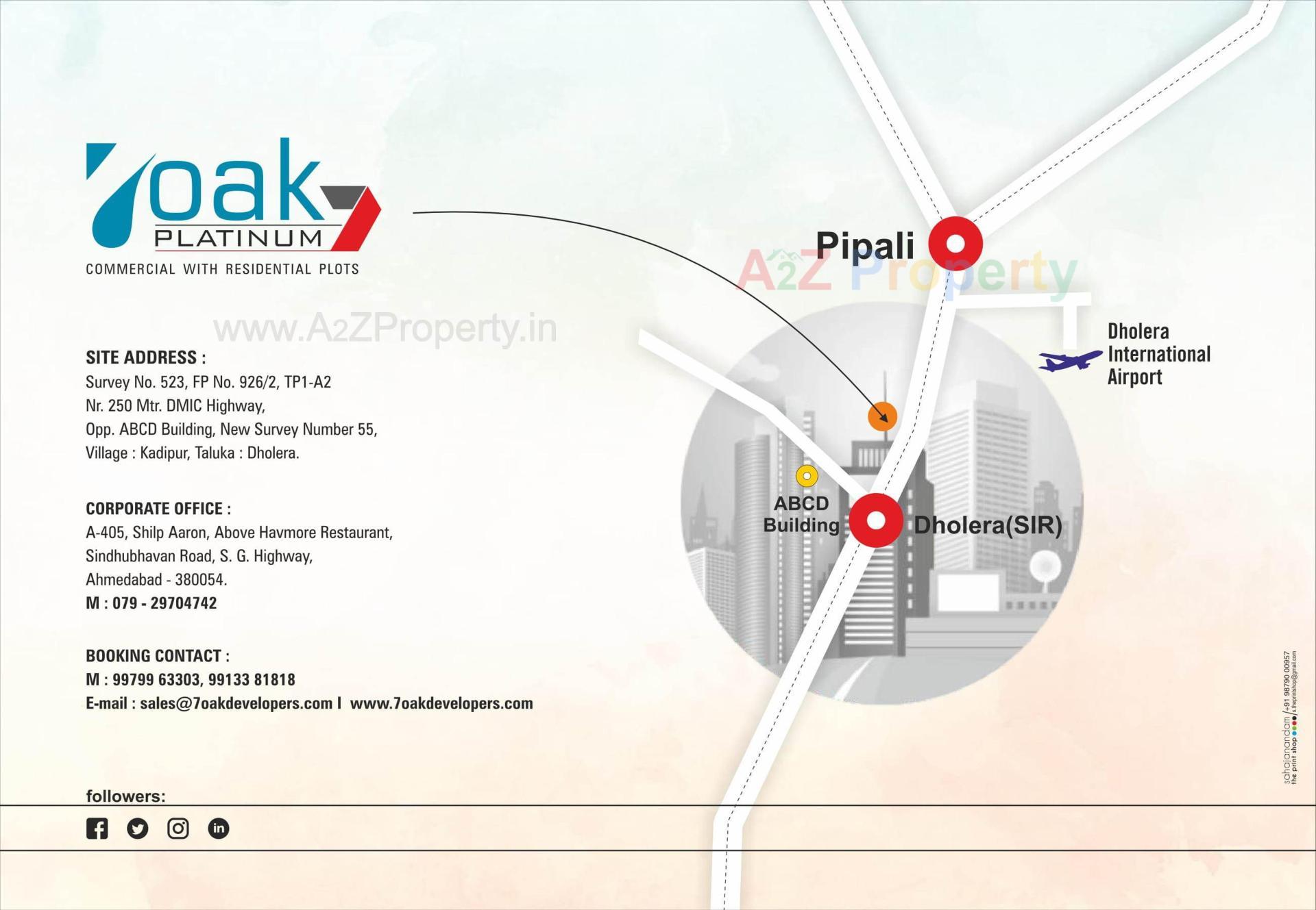  of real estate project Platinum located at Kadipur, Ahmedabad, Gujarat
