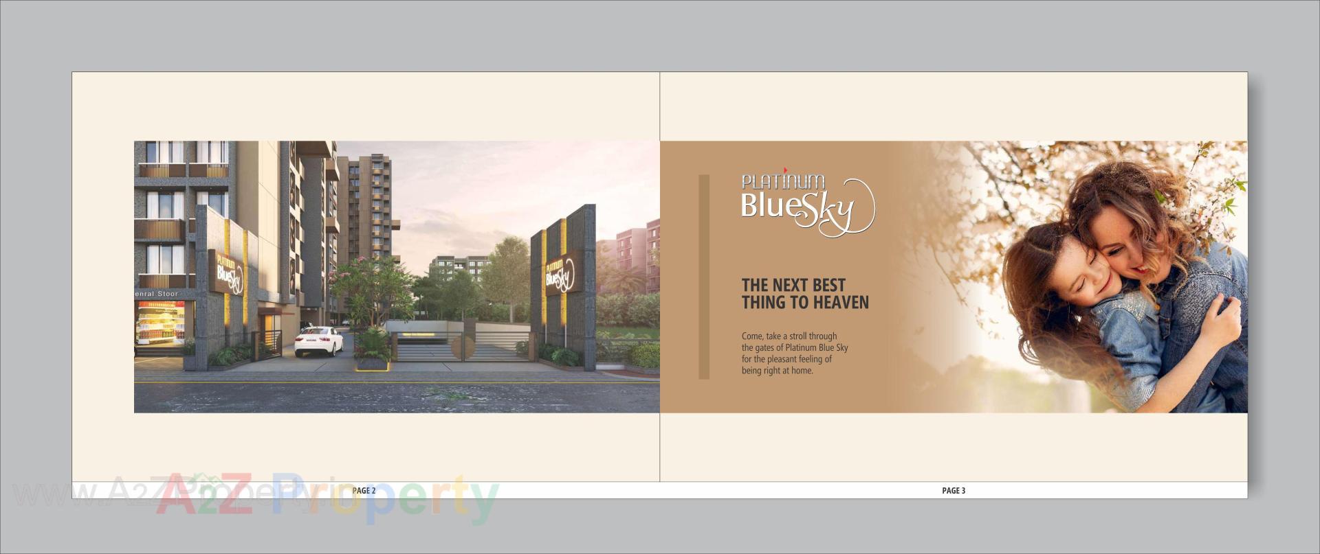  of real estate project Platinum Blue Sky located at Laxmipura, Ahmedabad, Gujarat