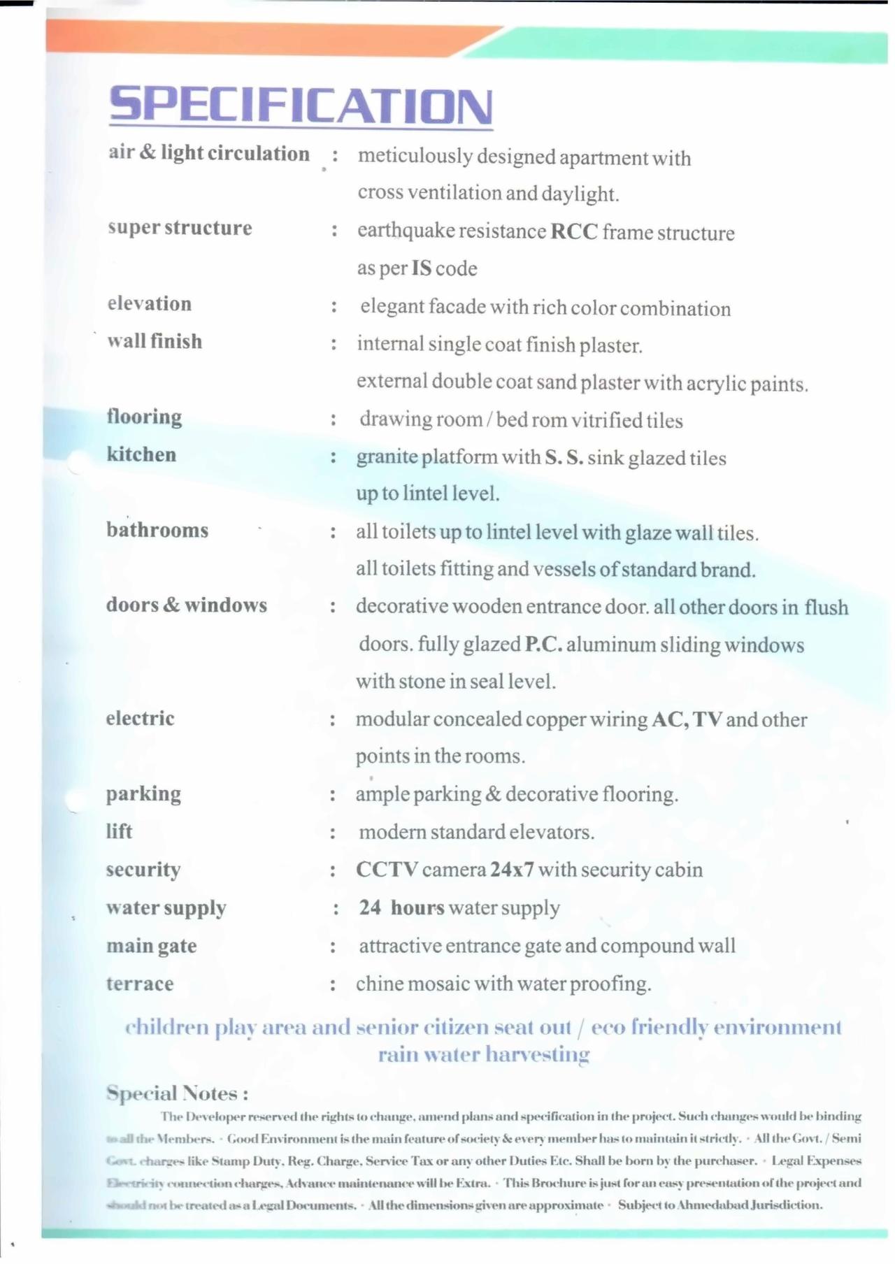  of real estate project Platinum Heights located at Gyaspur, Ahmedabad, Gujarat