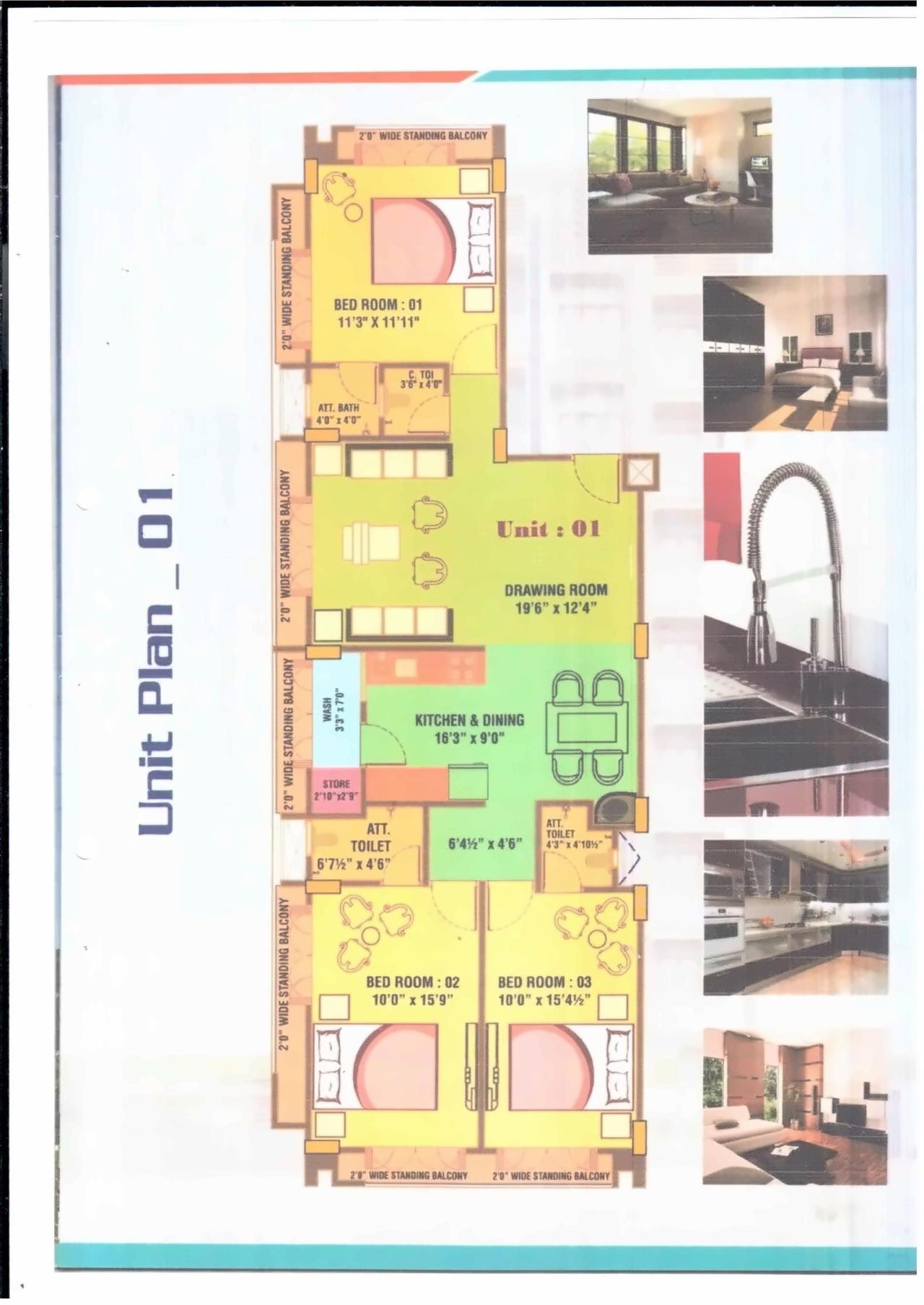 Layout of real estate project Platinum Heights located at Gyaspur, Ahmedabad, Gujarat