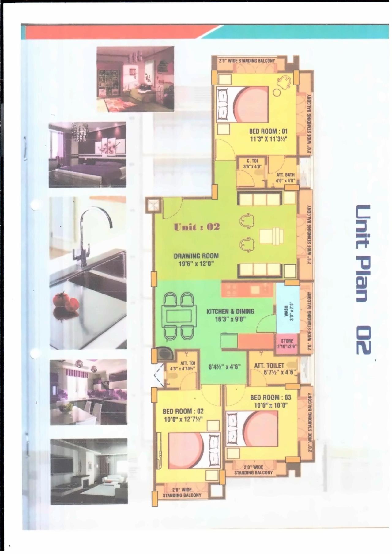 Layout of real estate project Platinum Heights located at Gyaspur, Ahmedabad, Gujarat