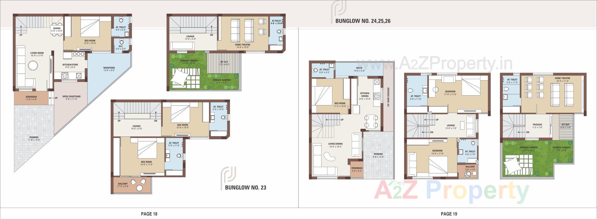Layout of real estate project Platinum Pride located at Hathijan, Ahmedabad, Gujarat